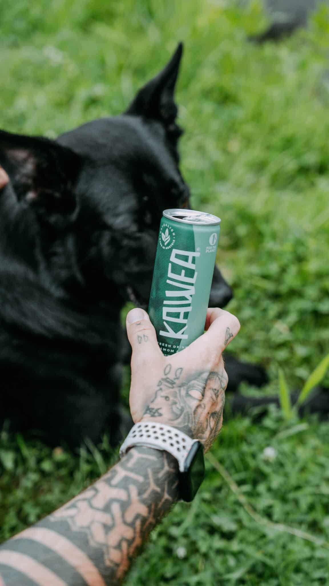 Kawea drink with no caffeine and taurin