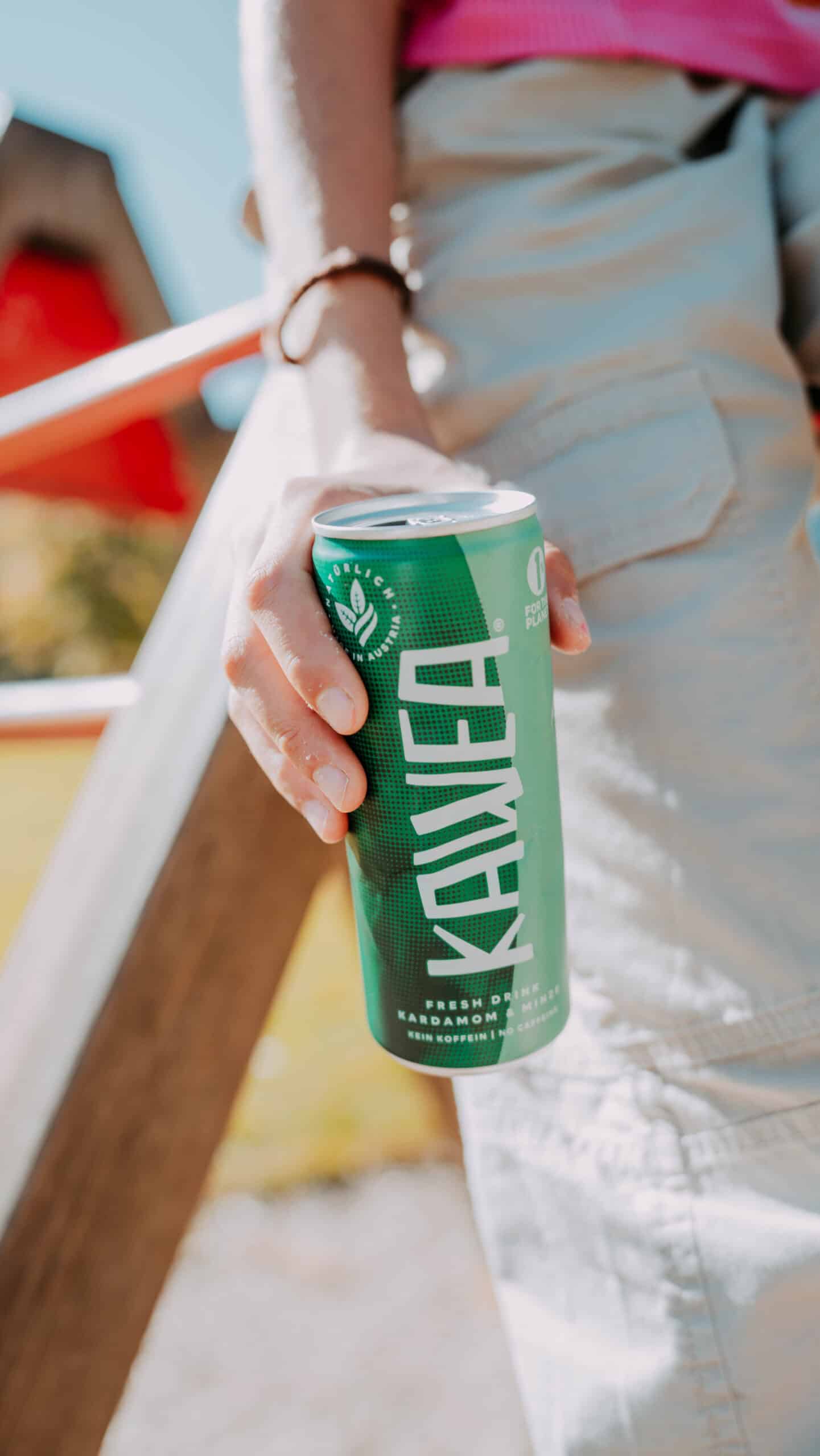 Kawea drink with no caffeine and taurin