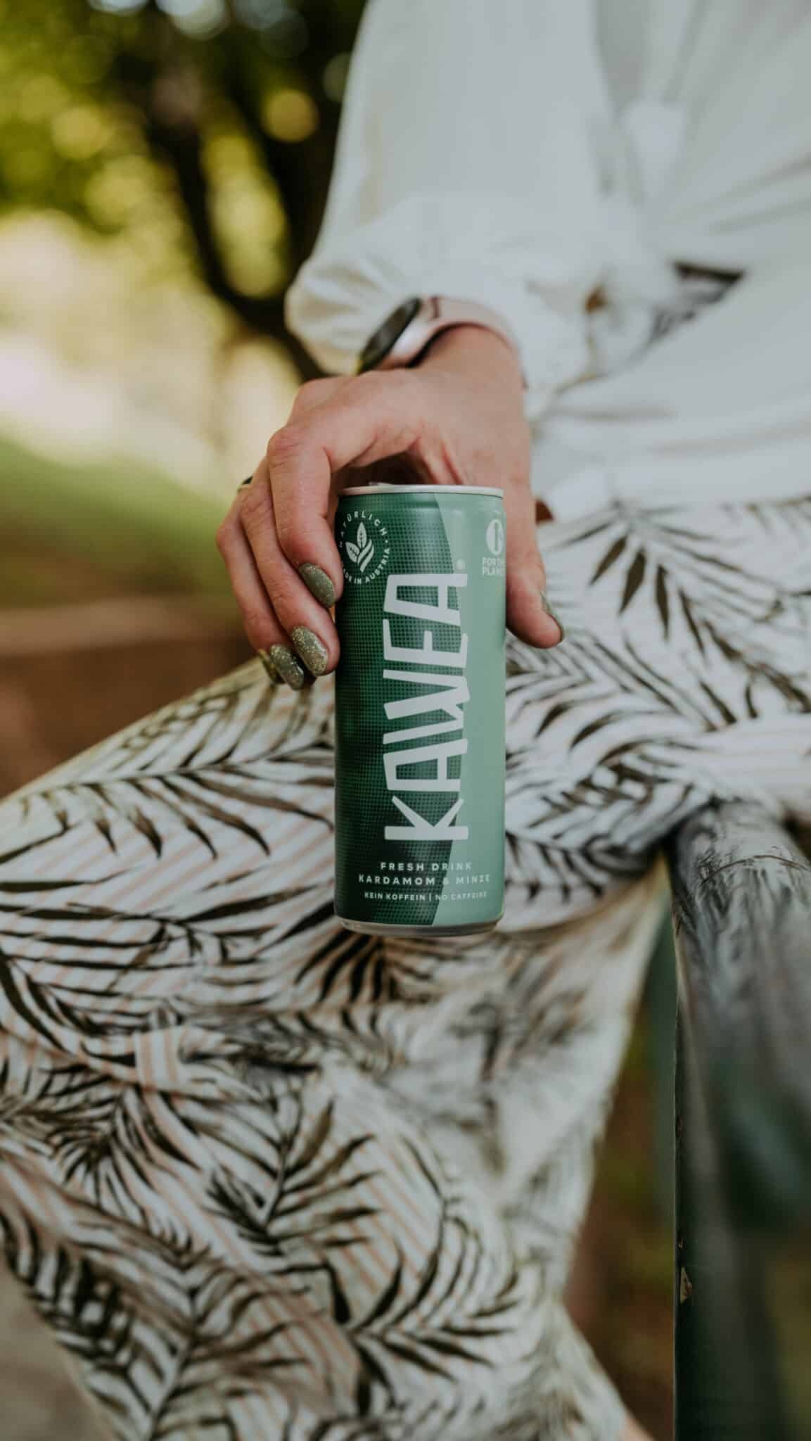 Kawea drink with no caffeine and taurin
