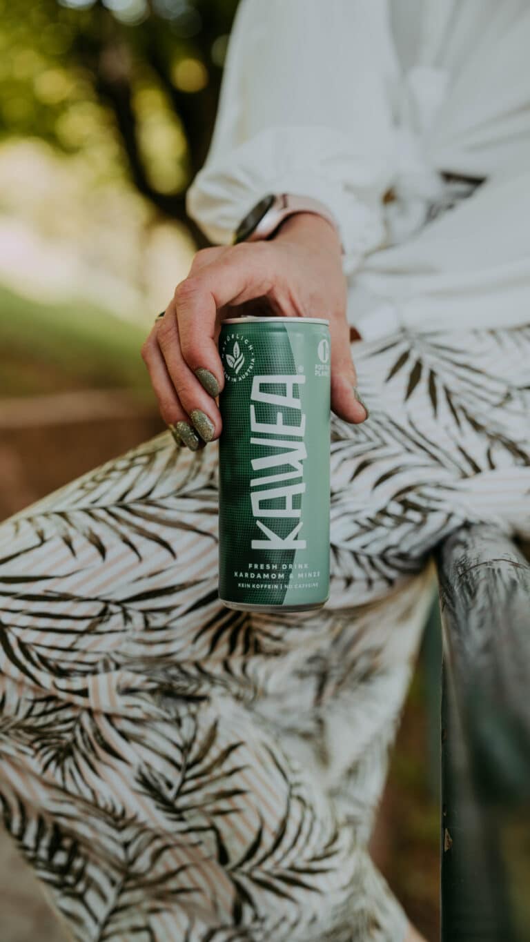 Kawea drink with no caffeine and taurin