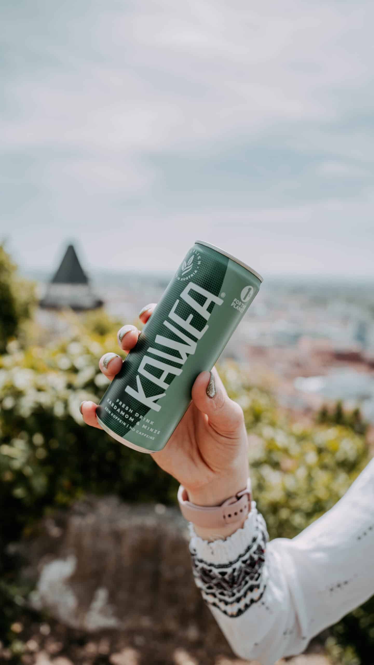 Kawea drink with no caffeine and taurin
